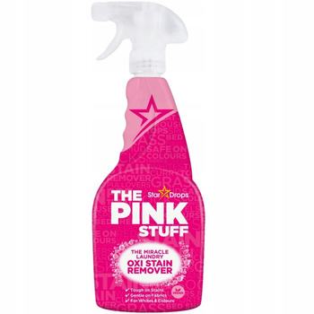The Pink Stuff Oxi Stain Remover Bleach Spray Dirt Stains 500 ml