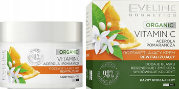 Eveline Organic Vit C rozjasňující krém 50 ml