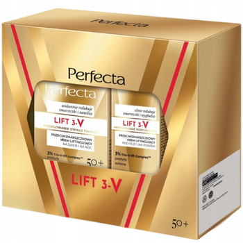 Perfecta Lift 3-V dárková sada kosmetických krémů na obličej a oči 50+