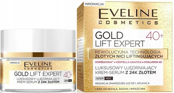 Krémové sérum Eveline GOLD LIFT EXPERT 24k zlato 40+