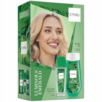Dárková sada dámské kosmetiky C-Thru Luminous Emerald Gel + DNS