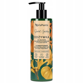 Vis Plantis Secret Garden hydratační kondicionér na vlasy z dýňových semínek 400 ml