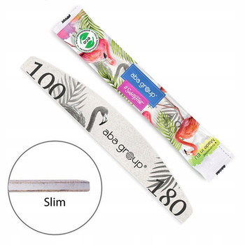 Pilník na nehty Aba Group ve fólii Slim Boat 100/180