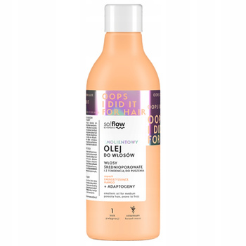 So Flow zvláčňující regenerační olej pro středně porézní vlasy 150 ml