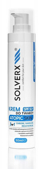 SOLVERX Atopic Skin Face Cream 3v1 SPF50+ 50ml