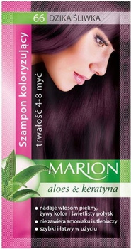 Marion Szamponetka Coloring Shampoo 66 Wild Plum Violet 4-8 Wash