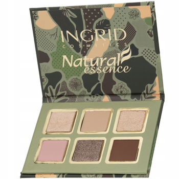 Ingrid Natural Essence paleta očních stínů Matt Glitter Secret Of The East