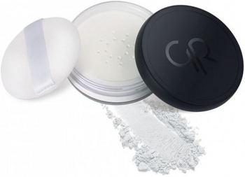 Zlatá růže transparentní sypaná pudřenka 11g