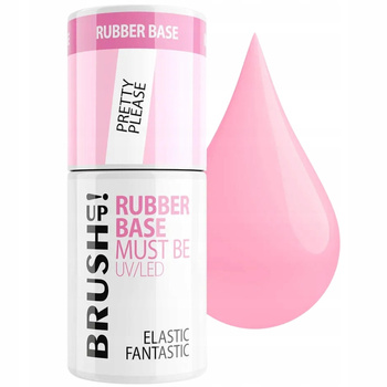 Brush Up By Maxineczka Rubber Base Pink Pretty Please Hybrid Base 5g