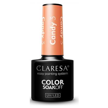 Claresa Hybridní lak na nehty Candy 3 5g