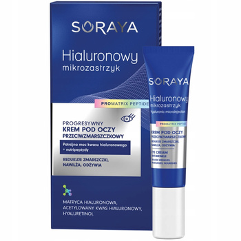 Soraya Hyaluronic Mikroinjekční oční krém proti vráskám 15ml
