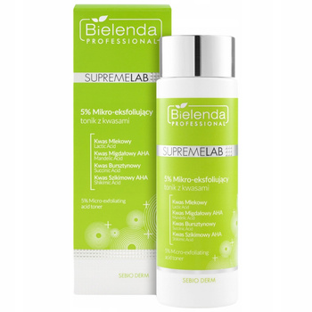 Bielenda Professional Supremelab Sebio Derm Acid Facial Tonic 200 ml
