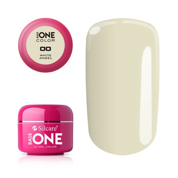Silcare Base One UV Gel 00 White Angel White 5g