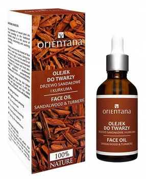 Orientana Výživný obličejový olej Kurkuma 50 ml