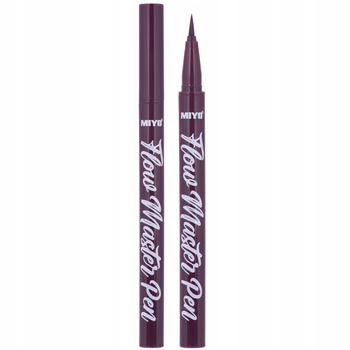 Miyo Flow Master Pen Waterproof Eyeliner Pen Purple 02 Sweet Plum