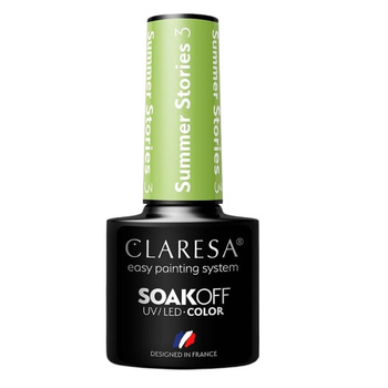 Claresa Hybridní lak na nehty Summer Stories 3 5g