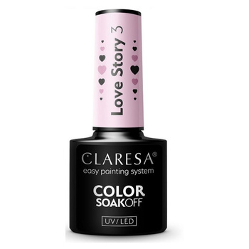 Claresa Hybridní lak na nehty Love Story 3 5g