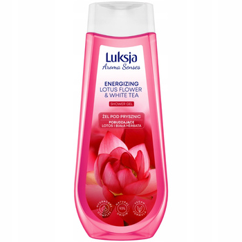 Luksja Aroma Senses Stimulující sprchový gel Lotus White Tea 500 ml