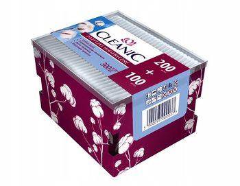 Čisté vatové tyčinky na líčení uší 300 kusů