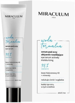 Aktivně hydratační oční sérum s termální vodou