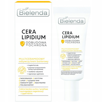 Bielenda Cera Lipidium Multiceramide výživný pleťový krém Q10 50ml