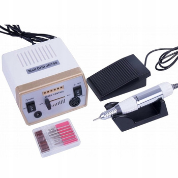 Frézka na nehty JD 700 Manikúra Pedikúra Hybrid 40W + sada frézek