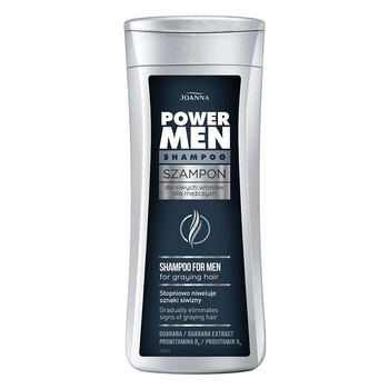 Joanna Power Men Šampon pro muže pro odstranění známek šedi 200 ml