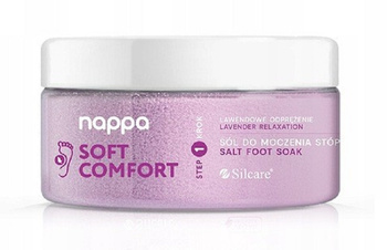 Silcare Nappa Soft Comfort Relaxační sůl na nohy Levandule 400g