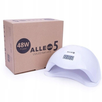 Lampa Alle Lux 5 na hybridní gelové nehty 24 LED/UV 48W