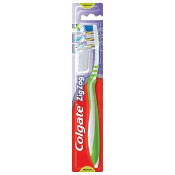Střední zubní kartáček Colgate CigZag Tongue