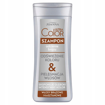 Joanna Ultra Color Hair Coloring Shampoo Shades of Brown 200 ml