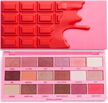 Makeup Revolution Paleta Cieni Cherry Chocolate