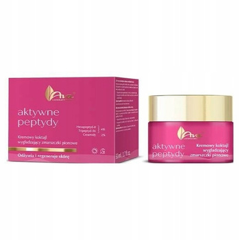 AVA Active Peptides krémový koktejl vyhlazující vertikální vrásky 50 ml