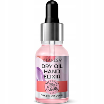 Claresa Dry Oil Hand Elixir Hand Oil chrání a vyživuje pomocí pipety