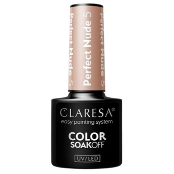 Claresa Perfect Nude 5 Hybridní lak na nehty 5g