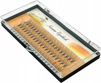 Clavier Nesura řasy Silk Thick Tufts 12mm x60