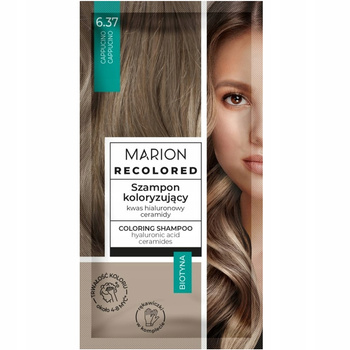 Marion Recolored Shampoo Coloring Shampoo 6,37 Cappucino
