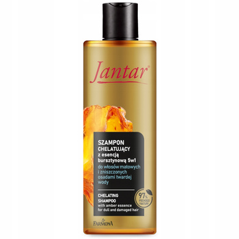 Jantar Šampon s jantarovou esencí pro mastné vlasy 300 ml