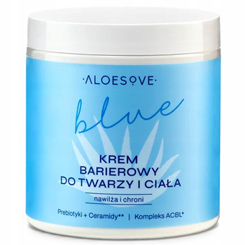 Aloesove Blue Hydratační bariérový krém na obličej a tělo Aloe 250 ml