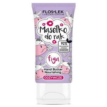 FlosLek Výživné máslo na ruce Fíkový avokádový olej 50ml