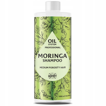 Ronney Moringa hydratační šampon pro středně porézní vlasy 1000 ml