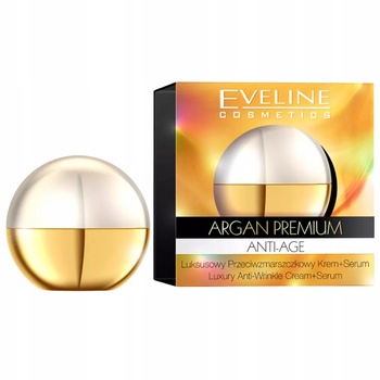 Eveline Argan Premium denní a noční krém na obličej proti vráskám 50 ml