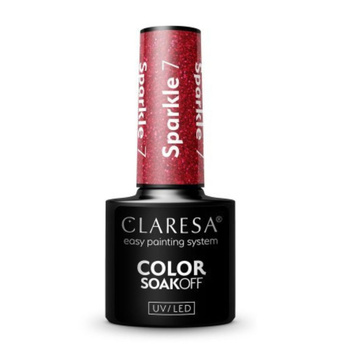 Claresa Hybridní lak na nehty Sparkle 7