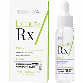 Soraya Beauty Rx normalizační sérum na obličej s kyselinou salicylovou a zinkem 30 ml