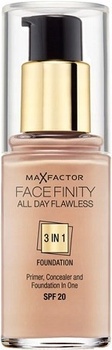 Max Factor FaceFinity All Day Flawless 3v1 Vegan Covering Foundation 65 Rose Beige