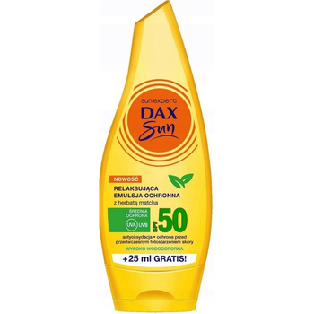 Dax Sun Relaxing Waterproof Body Emulsion SPF 50 Matcha 175 ml