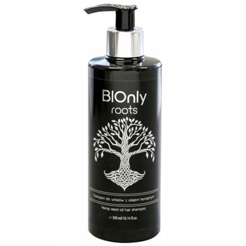 BIOnly Roots Šampon pro mastné vlasy Konopný olej 300 ml