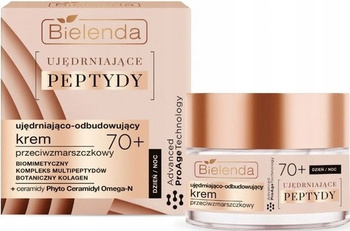 Bielenda zpevňující krém s peptidy denní noc 70+