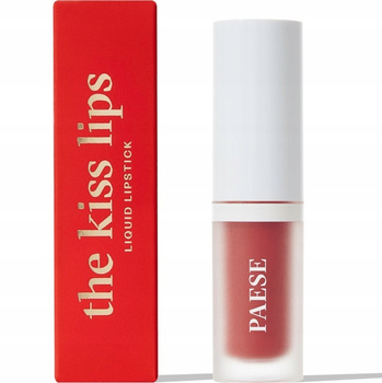 Paese The Kiss Lips Matte Liquid Lipstick Creamy 02 Nude Coral