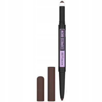 Maybelline Express Brow Satin Duo Oboustranná tužka na obočí 04 Dark Brown